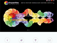 Tablet Screenshot of chrysanthos.com